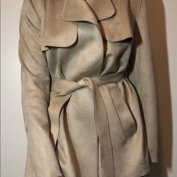 Tan Trench Coat - Picture 2 of 7